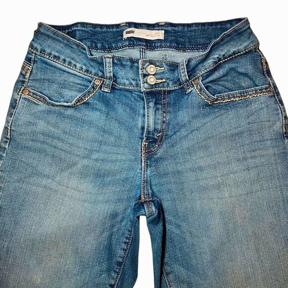 Levi’s 529 Curvy Skinny Leg Jeans in Blue Wash Women’s 8/29 - Picture 4 of 9